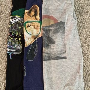 3 Boys’ T-Shirts Medium